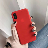 Load image into Gallery viewer, Bulk Solid Candy Color Shockproof Protective Phone Cases for All IPhone Models