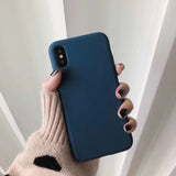 Load image into Gallery viewer, Bulk Solid Candy Color Shockproof Protective Phone Cases for All IPhone Models