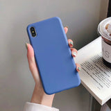 Load image into Gallery viewer, Bulk Solid Candy Color Shockproof Protective Phone Cases for All IPhone Models