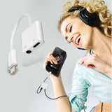 Load image into Gallery viewer, Bulk 2 in 1 Aux Headphone Jack Audio &amp; Charge Cable Adapter