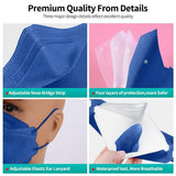 Load image into Gallery viewer, Bulk Wholesale KF94 Disposable Masks, Bulk Korean Mask 4 Ply - All Colors