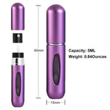 Load image into Gallery viewer, Bulk Portable Mini Refillable Perfume Bottle With Spray Scent Pump 5ml Cosmetic Containers Spray Atomizer Bottle For Travel