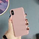 Load image into Gallery viewer, Bulk Solid Candy Color Shockproof Protective Phone Cases for All IPhone Models