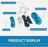 Load image into Gallery viewer, Bulk 2 in 1 Anti Snoring Nose Air Purifier For Comfortable Sleep