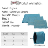 Load image into Gallery viewer, Wholesale Instant Cooling Pet Bandana-Dog Scarf Summer Cooling Towel Wrap Dog Collar for Bulldog Puppy Cats etc