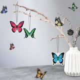 Load image into Gallery viewer, Bulk Butterfly Car Air Fresheners Summer Flower Hanging Air Fresheners for Cars, Bedrooms, Restrooms