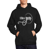 Load image into Gallery viewer, I See You All Over Print Hoodie for Men (Model H13)