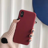 Load image into Gallery viewer, Bulk Solid Candy Color Shockproof Protective Phone Cases for All IPhone Models