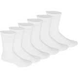 Load image into Gallery viewer, Bulk Crew Socks One Size Fits All Crew Socks in White, Black Or Gray Colors