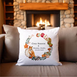 Load image into Gallery viewer, Cosy Season Personalised Cushion