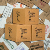 Load image into Gallery viewer, Custom Coffee Sleeves, Logo Design Printed Food Grade Corrugated Paper Recyclable