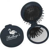 Load image into Gallery viewer, Custom Logo 2 in 1 Brush and Mirror Compact Kit