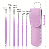 Load image into Gallery viewer, Custom Logo Ear Wax Removal Kit Promotional Stainless Steel Ear Pick Set