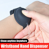 Load image into Gallery viewer, Bulk Wholesale Squeeze Wristband Hand Sanitizer Dispenser