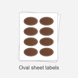 Load image into Gallery viewer, Custom Die Cut Sheet Labels Printed Product Bottle Jar Labels With Custom Design