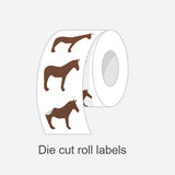 Load image into Gallery viewer, Custom Die Cut Roll Labels Printed Product Bottle Jar Labels With Custom Design