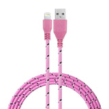 Load image into Gallery viewer, Bulk 10 Feet Eco Friendly Braided Nylon Fiber USB Charge and Sync Cables