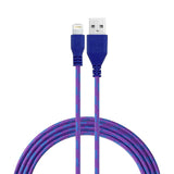 Load image into Gallery viewer, Bulk 10 Feet Eco Friendly Braided Nylon Fiber USB Charge and Sync Cables