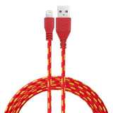 Load image into Gallery viewer, Bulk 10 Feet Eco Friendly Braided Nylon Fiber USB Charge and Sync Cables