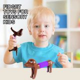 Load image into Gallery viewer, Bulk Fidget Stress Relieve Toys Pop Tubes Dog Sensory Toy