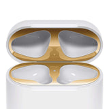 Load image into Gallery viewer, Bulk Metal Dust Guard Protective Case Shell Skin Dustproof Stickers For Apple Airpods