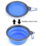 Load image into Gallery viewer, Bulk Blank Collapsible Travel Dog Bowls Wholesale Portable Food &amp; Water Bowls