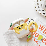 Load image into Gallery viewer, Bulk Airpod 1/2 Case Cover For Lazy Egg Fun Cartoon Character