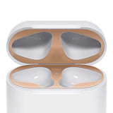 Load image into Gallery viewer, Bulk Metal Dust Guard Protective Case Shell Skin Dustproof Stickers For Apple Airpods