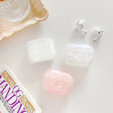 Load image into Gallery viewer, Bulk Airpod Pro &amp; Airpod 1/2 Crystal Case Cover White And Pink Crystal