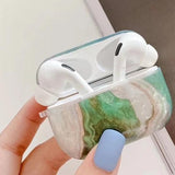 Load image into Gallery viewer, Bulk Airpod Pro &amp; Airpod 1/2 Rock Case Cover Green White Rock