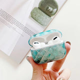 Load image into Gallery viewer, Bulk Airpod Pro &amp; Airpod 1/2 Crystal Tile Case Cover Pink And Green