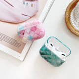 Load image into Gallery viewer, Bulk Airpod Pro &amp; Airpod 1/2 Crystal Tile Case Cover Pink And Green