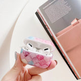 Load image into Gallery viewer, Bulk Airpod Pro &amp; Airpod 1/2 Crystal Tile Case Cover Pink And Green