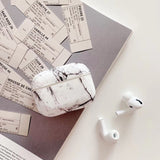 Load image into Gallery viewer, Bulk Airpod Pro &amp; Airpod 1/2 Marble Case Cover White And Black Marble