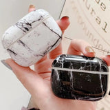 Load image into Gallery viewer, Bulk Airpod Pro &amp; Airpod 1/2 Marble Case Cover White And Black Marble