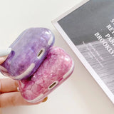 Load image into Gallery viewer, Bulk Airpod Pro &amp; Airpod 1/2 Marble Case Cover Purple, Green, Pink Marble