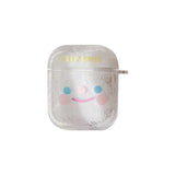 Load image into Gallery viewer, Bulk Airpod Pro &amp; Airpod 1/2 Keep Smile Fancy Glitter Case Cover