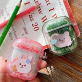 Load image into Gallery viewer, Bulk Airpod Pro &amp; Airpod 1/2 Fancy Glitter Case Cover Sunny, Amm E