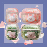 Load image into Gallery viewer, Bulk Airpod Pro &amp; Airpod 1/2 Fancy Glitter Case Cover Sunny, Amm E