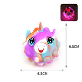 Load image into Gallery viewer, Bulk Pop Fidgets Ball Popper Toys Unicorn 3D Squeeze Ball