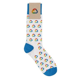 Load image into Gallery viewer, Custom Full Designed Cotton Socks, Logo Knitted Crew Socks Promotional Custom Full Color Designed Socks