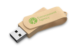 Load image into Gallery viewer, Custom Eco Friendly Usb, Logo Recycled Thumb Drive, Promotional Flash Drives