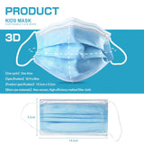 Load image into Gallery viewer, Bulk Disposable Face Mask 3 Layers For Kids, Bulk Kid&#39;s Earloop Disposable Masks