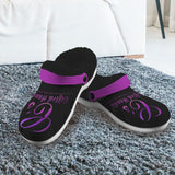 Load image into Gallery viewer, Custom Fleece Lined Foam Clogs for Adults