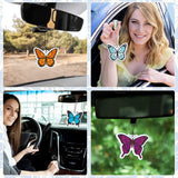 Load image into Gallery viewer, Bulk Butterfly Car Air Fresheners Summer Flower Hanging Air Fresheners for Cars, Bedrooms, Restrooms