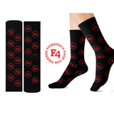 Load image into Gallery viewer, Custom Full Designed Cotton Socks, Logo Knitted Crew Socks Promotional Custom Full Color Designed Socks