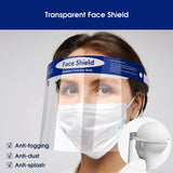 Load image into Gallery viewer, Bulk Face Shields Full Protection Reusable Face Cover One Size Fits All