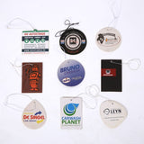 Load image into Gallery viewer, Custom Die Cut Car Air Freshener, Promotional Auto Freshener With Custom Scents And String Colors