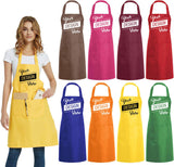 Load image into Gallery viewer, Custom Chef Aprons With 2 Front Full Body Pockets Kitchen Aprons for Men and Women