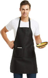 Load image into Gallery viewer, Custom Chef Aprons With 2 Front Full Body Pockets Kitchen Aprons for Men and Women